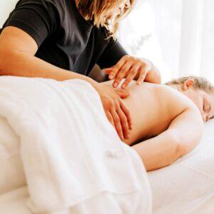 Treatment session massage